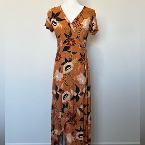 Wrap Around Maxi Dress